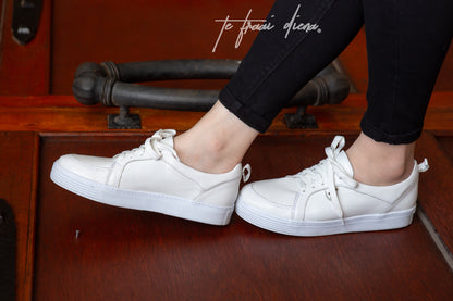 Fleur Sneaker - White