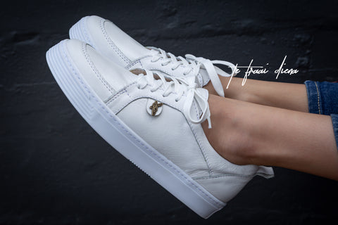 Fleur Sneaker - White