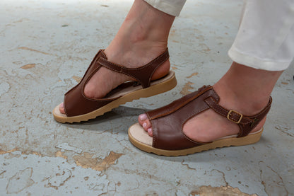 Izette - Texas Tan (Elevated Sole)