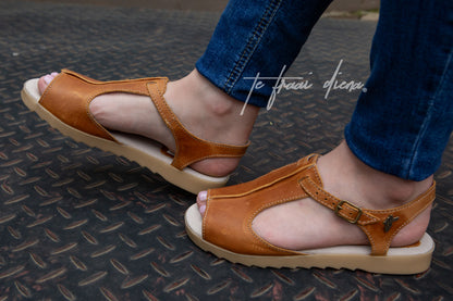 Izette - Toffee (Elevated Sole)