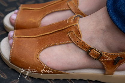 Izette - Toffee (Elevated Sole)