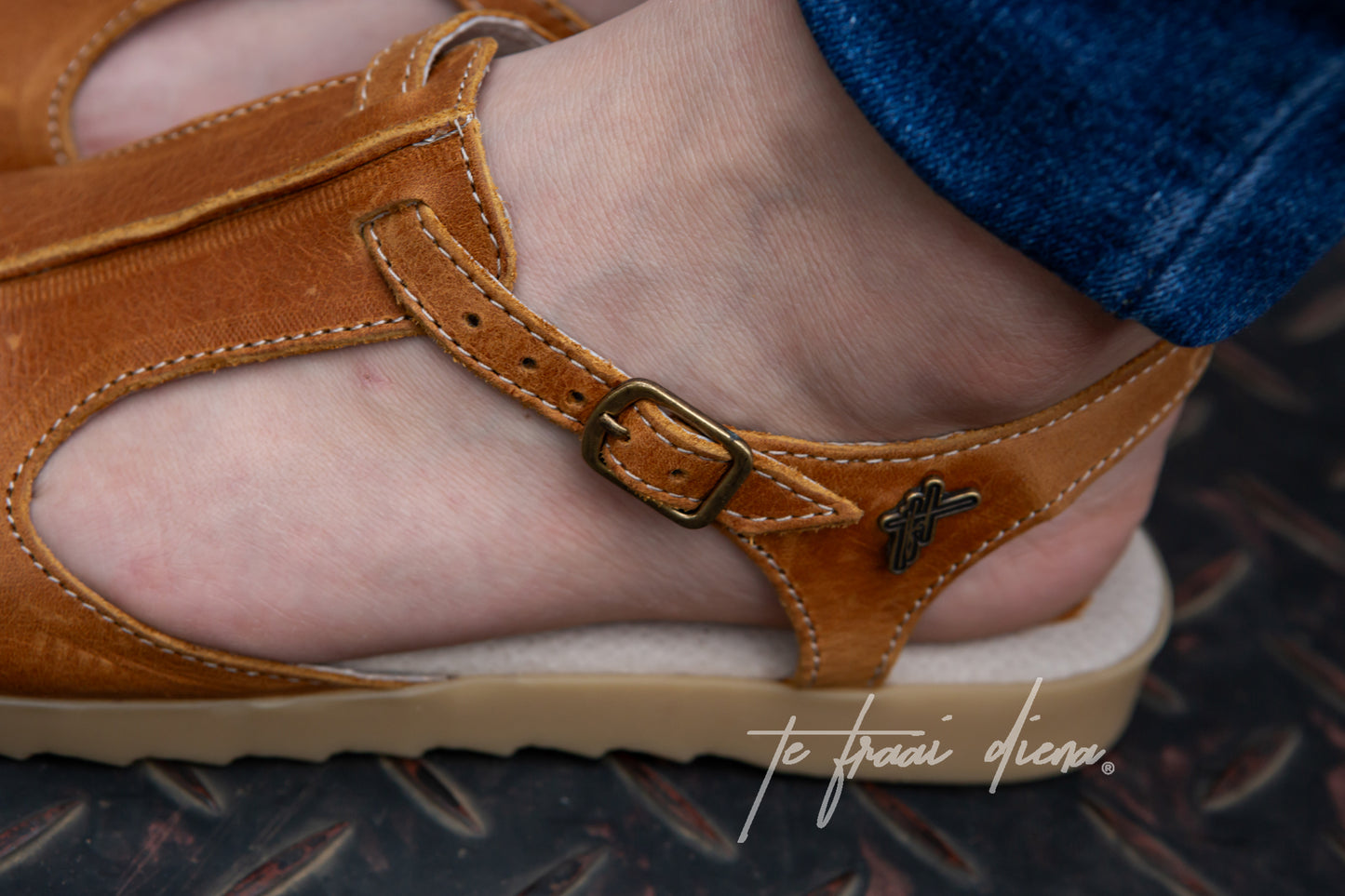 Izette - Toffee (Elevated Sole)