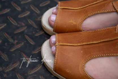 Izette - Toffee (Elevated Sole)