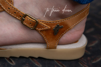 Izette - Toffee (Elevated Sole)