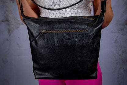 Janine Bow - Black & Polka Dot