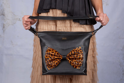 Janine Bow - Black & Jaguar