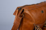 Janine Tote - Toffee with Jaguar Bow
