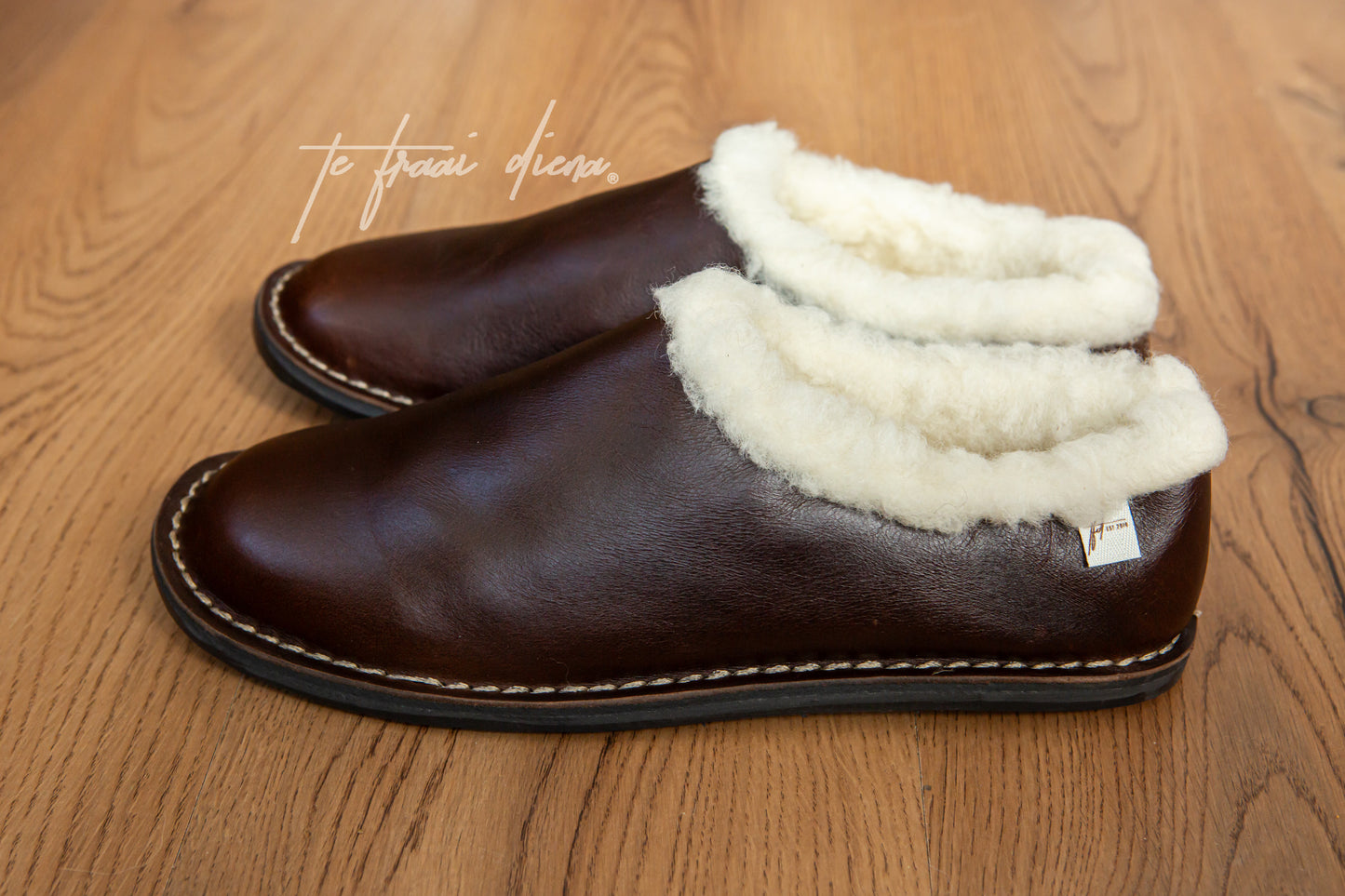 Men's Slipper - Dark Choc