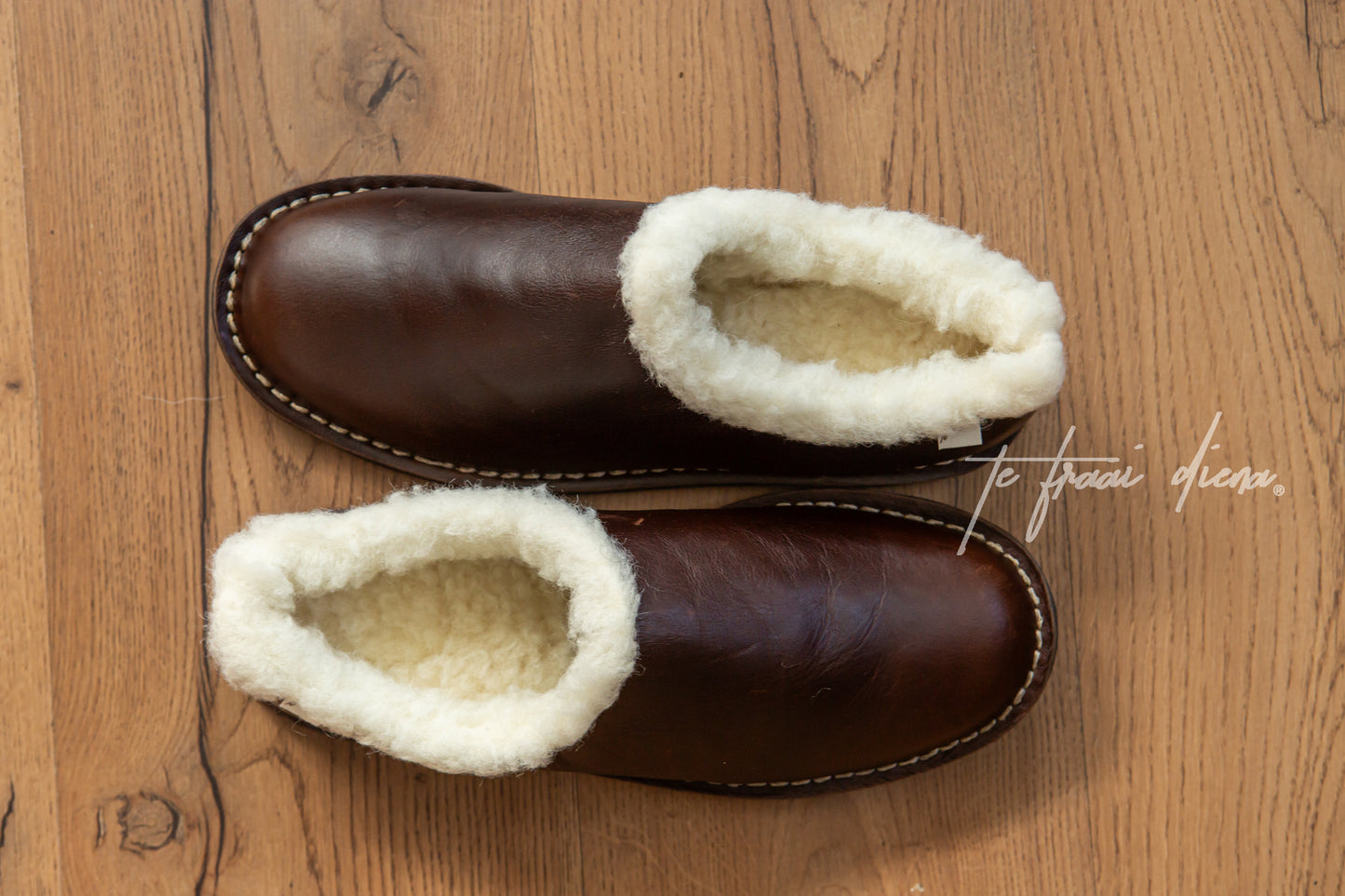 Men's Slipper - Dark Choc
