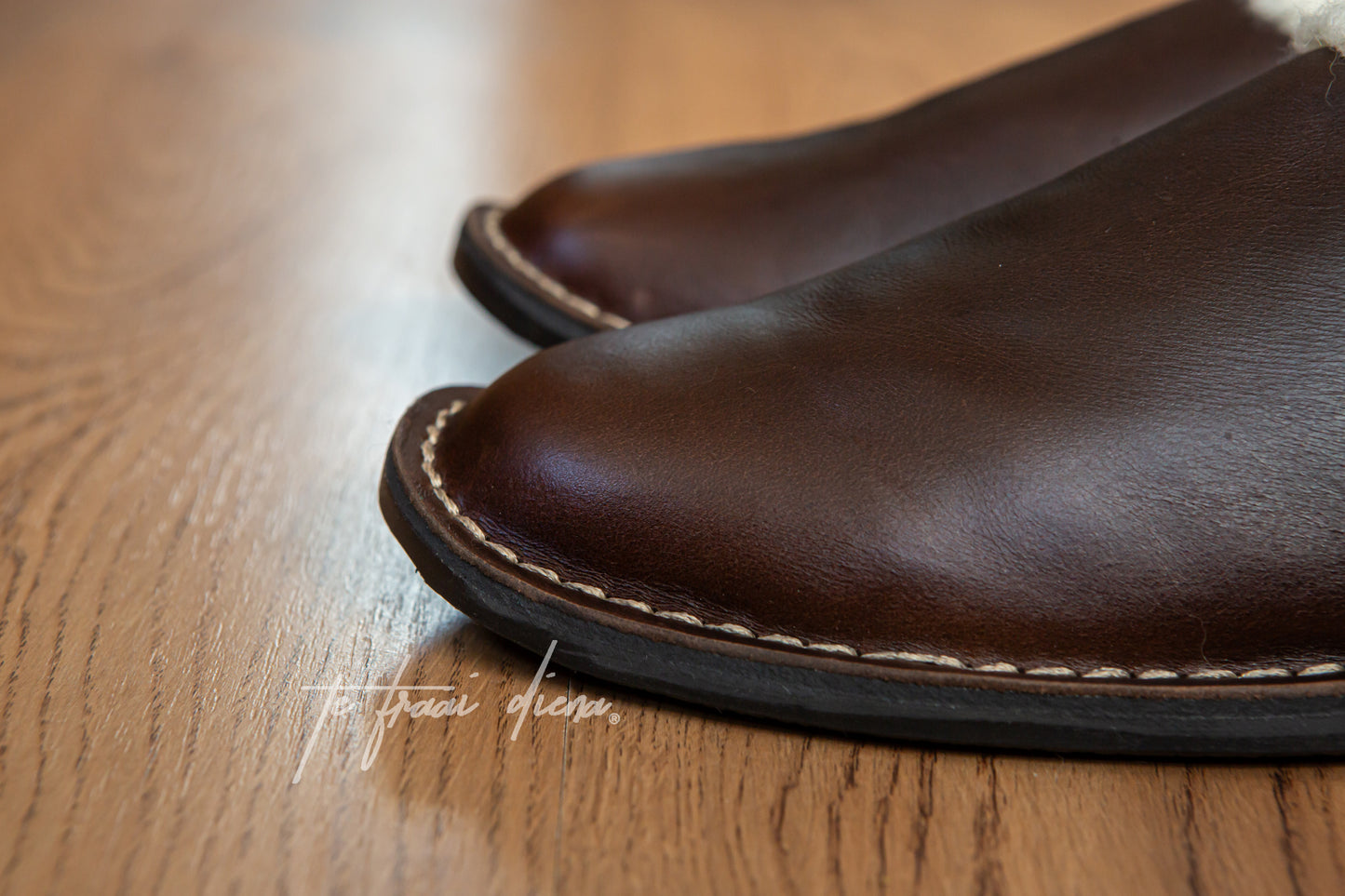 Men's Slipper - Dark Choc