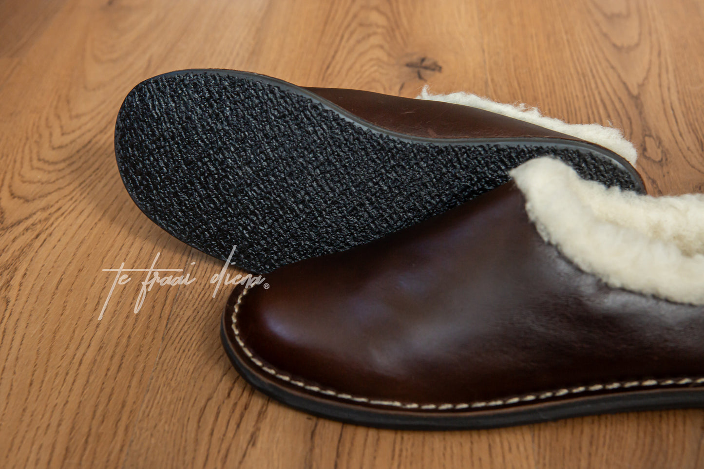 Men's Slipper - Dark Choc