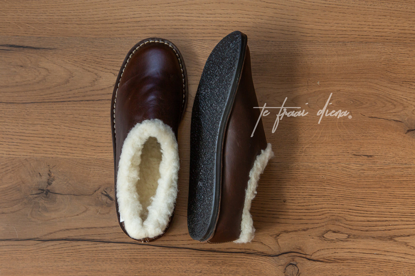Men's Slipper - Dark Choc