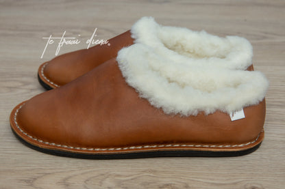 Men's Slipper - Walnut