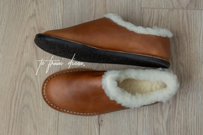 Men's Slipper - Walnut