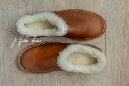 Men's Slipper - Walnut