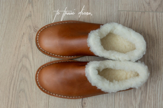 Men's Slipper - Walnut
