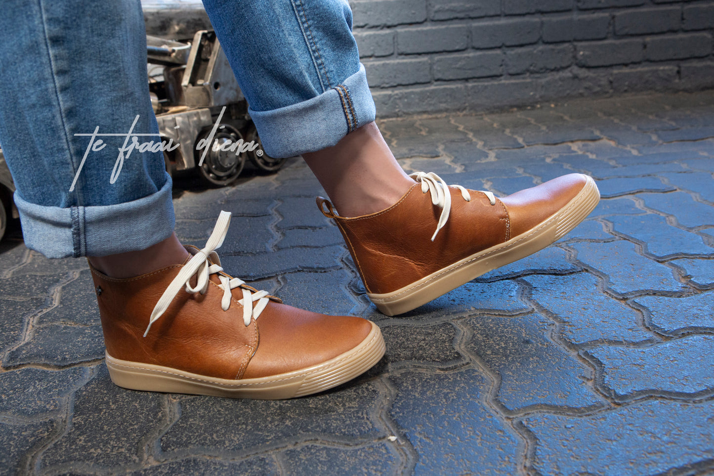 Men's Lace Up Sneaker Boot - Toffee