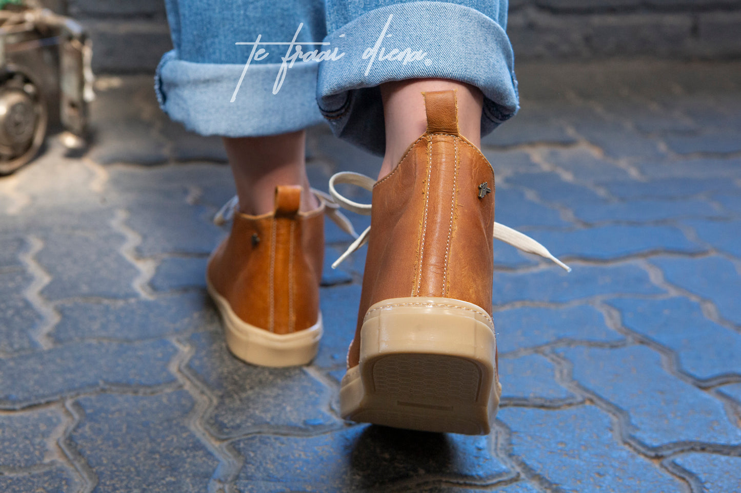 Men's Lace Up Sneaker Boot - Toffee