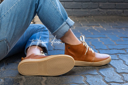 Men's Lace Up Sneaker Boot - Toffee