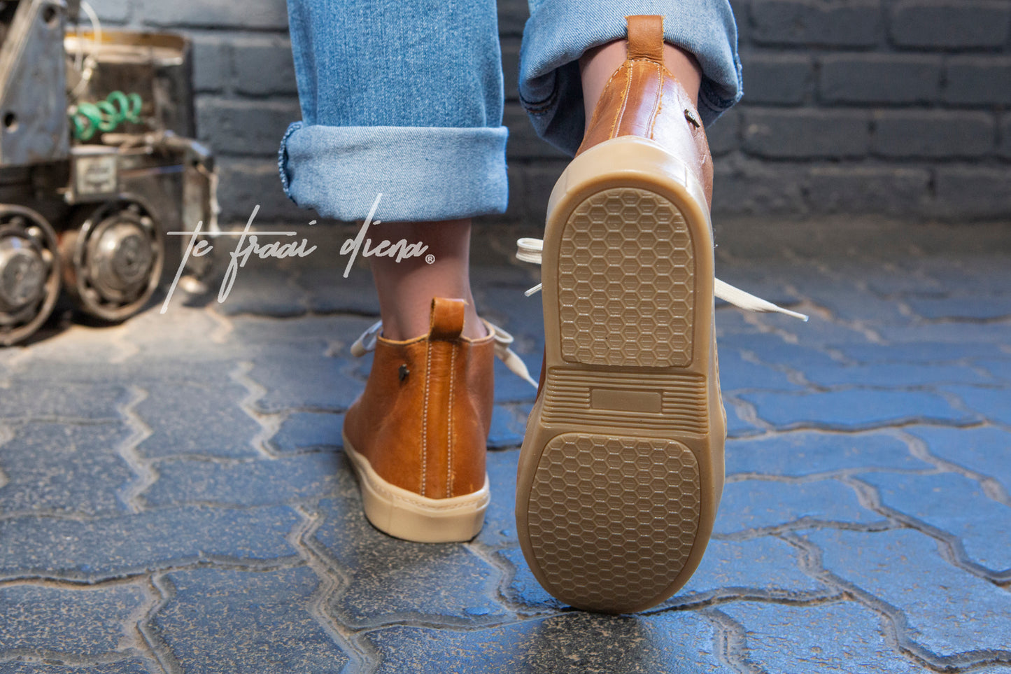 Men's Lace Up Sneaker Boot - Toffee