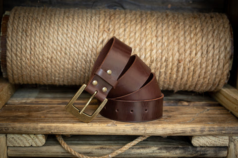 Gents Belt - Choc