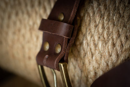 Men's Belt - Choc