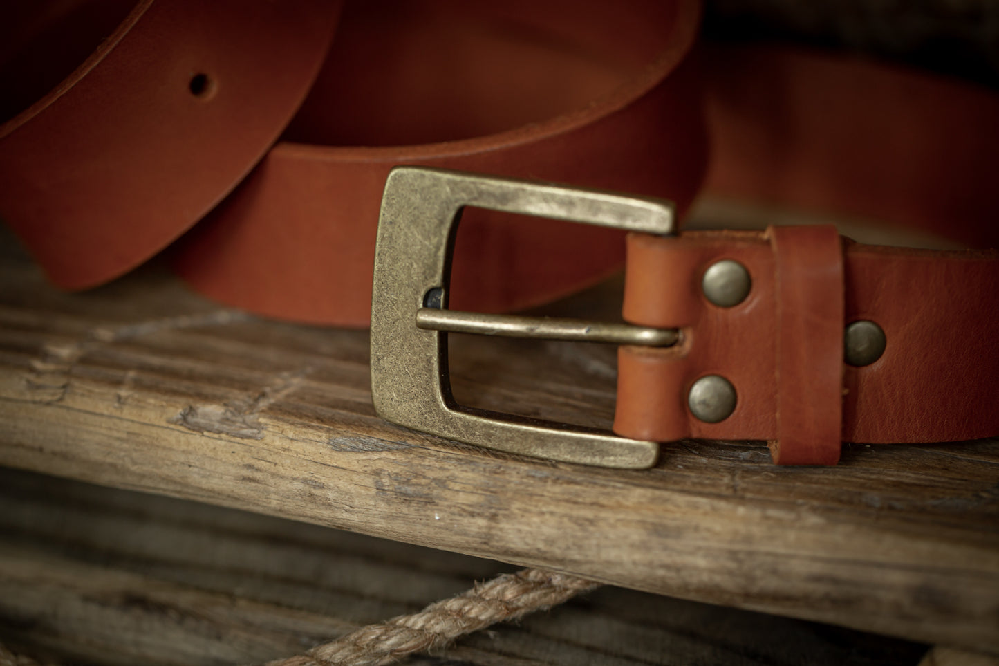 Men's Belt - Tan