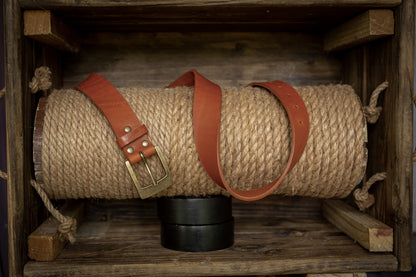 Men's Belt - Tan