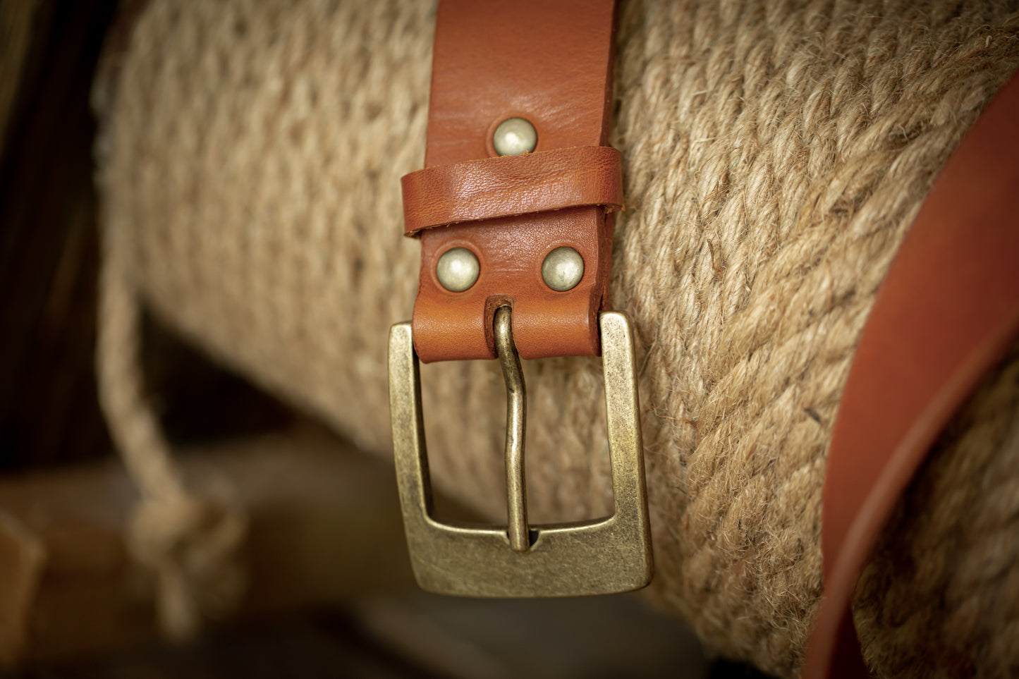 Men's Belt - Tan