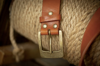 Men's Belt - Tan