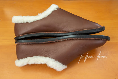 Men's Slipper - Texas Tan