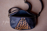 Moonbag - Black & Cheetah
