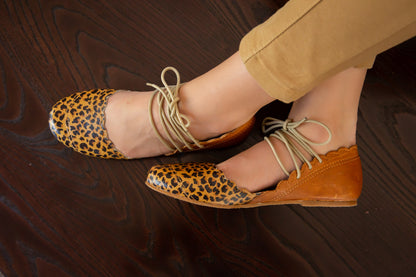 Nadia - Toffee & Leopard