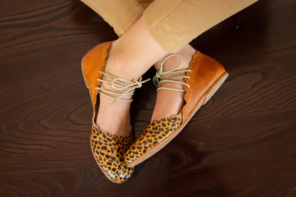 Nadia - Toffee & Leopard