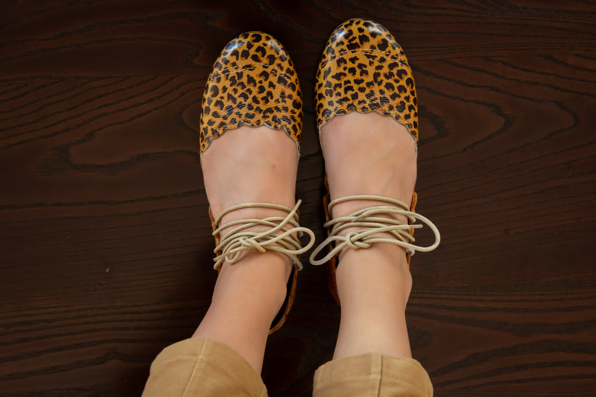 Nadia - Toffee & Leopard