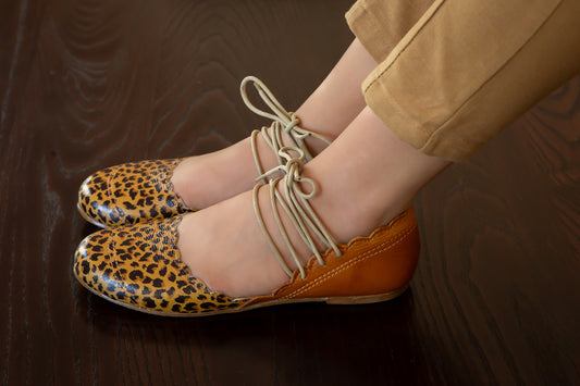 Nadia - Toffee & Leopard