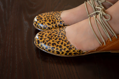 Nadia - Toffee & Leopard