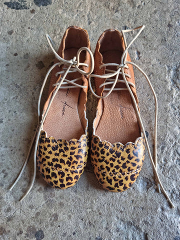 Nadia - Toffee & Leopard - Voetstoots