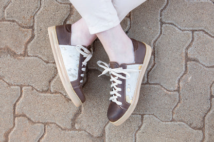 Nienke Sneaker - Golden Truffle