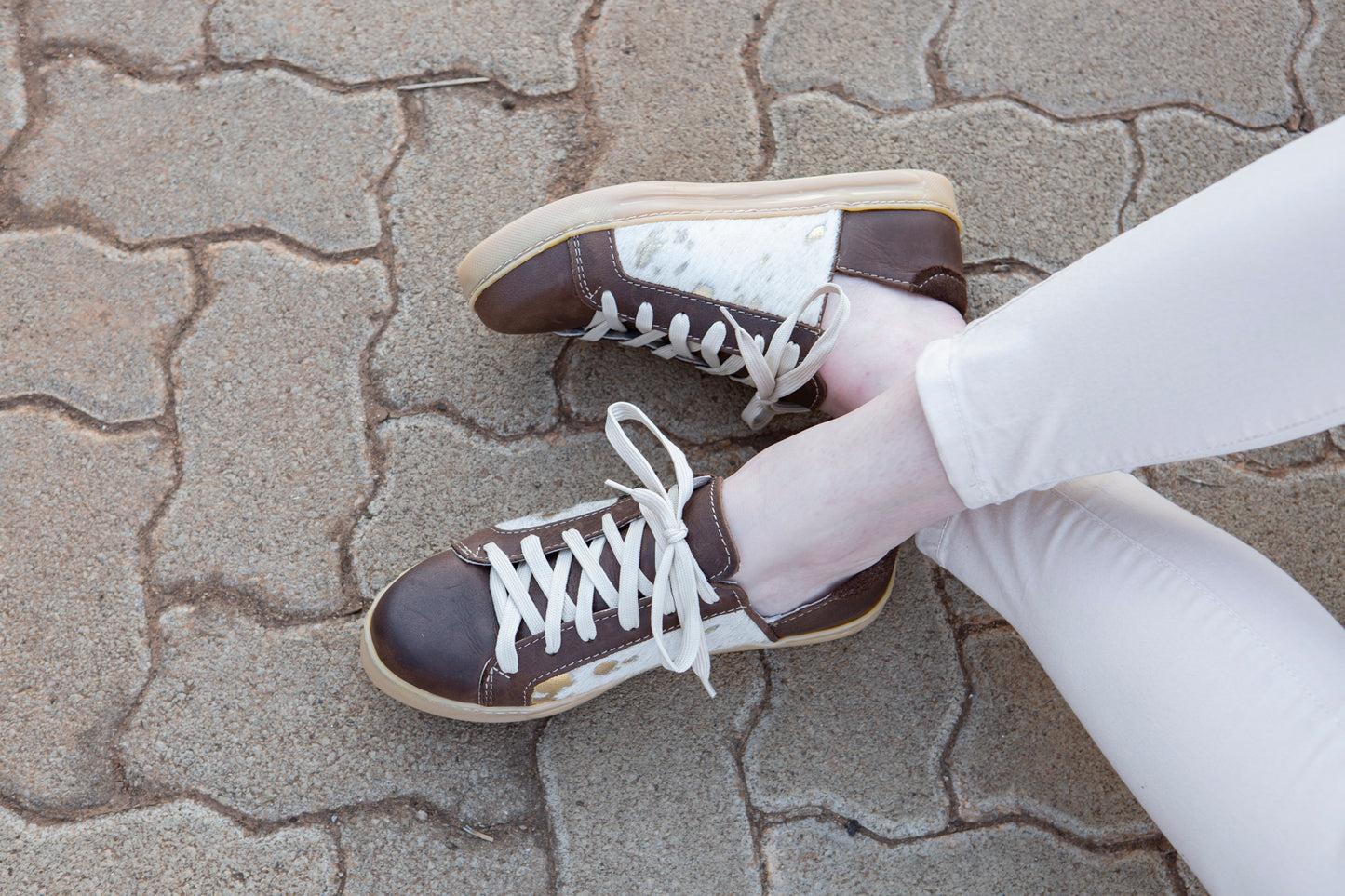 Nienke Sneaker - Golden Truffle