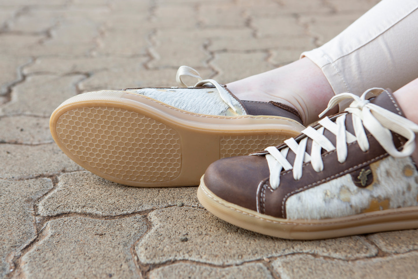 Nienke Sneaker - Golden Truffle
