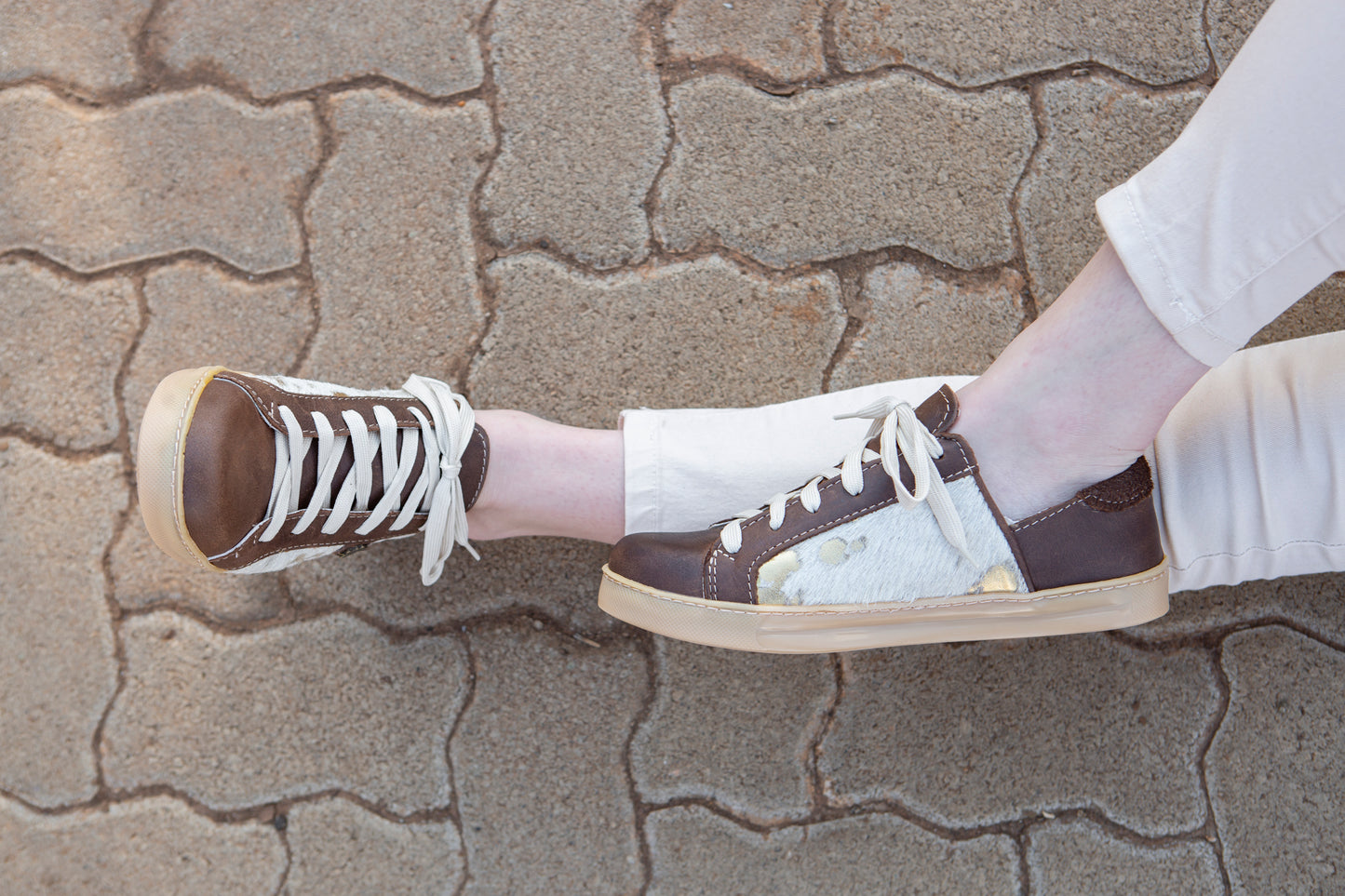 Nienke Sneaker - Golden Truffle