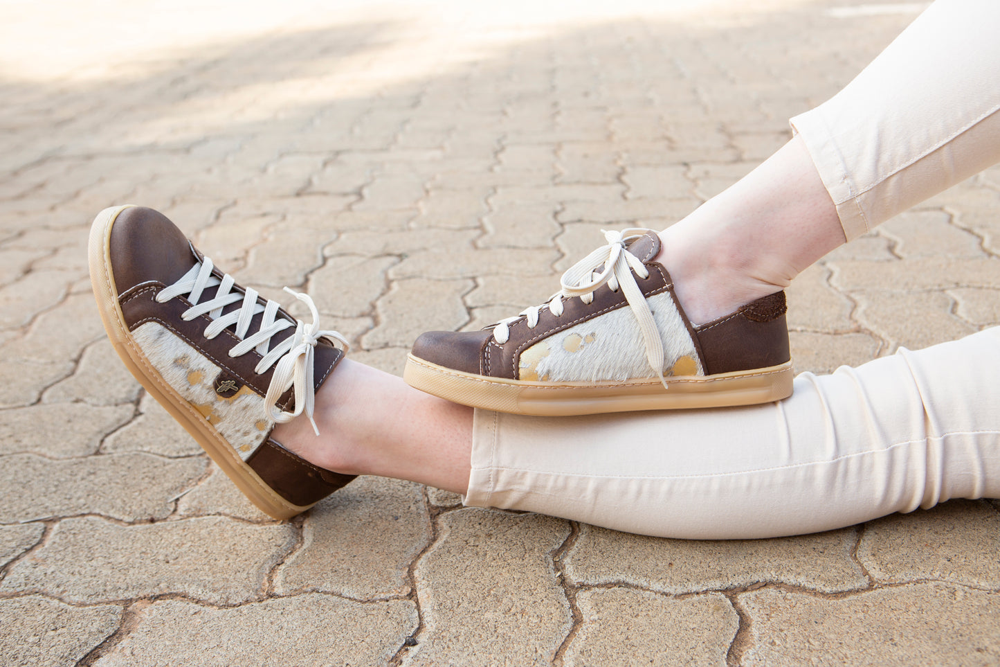 Nienke Sneaker - Golden Truffle