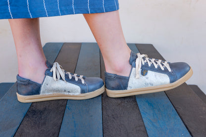 Nienke Sneaker - Denim Shimmer