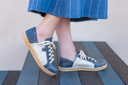Nienke Sneaker - Denim Shimmer