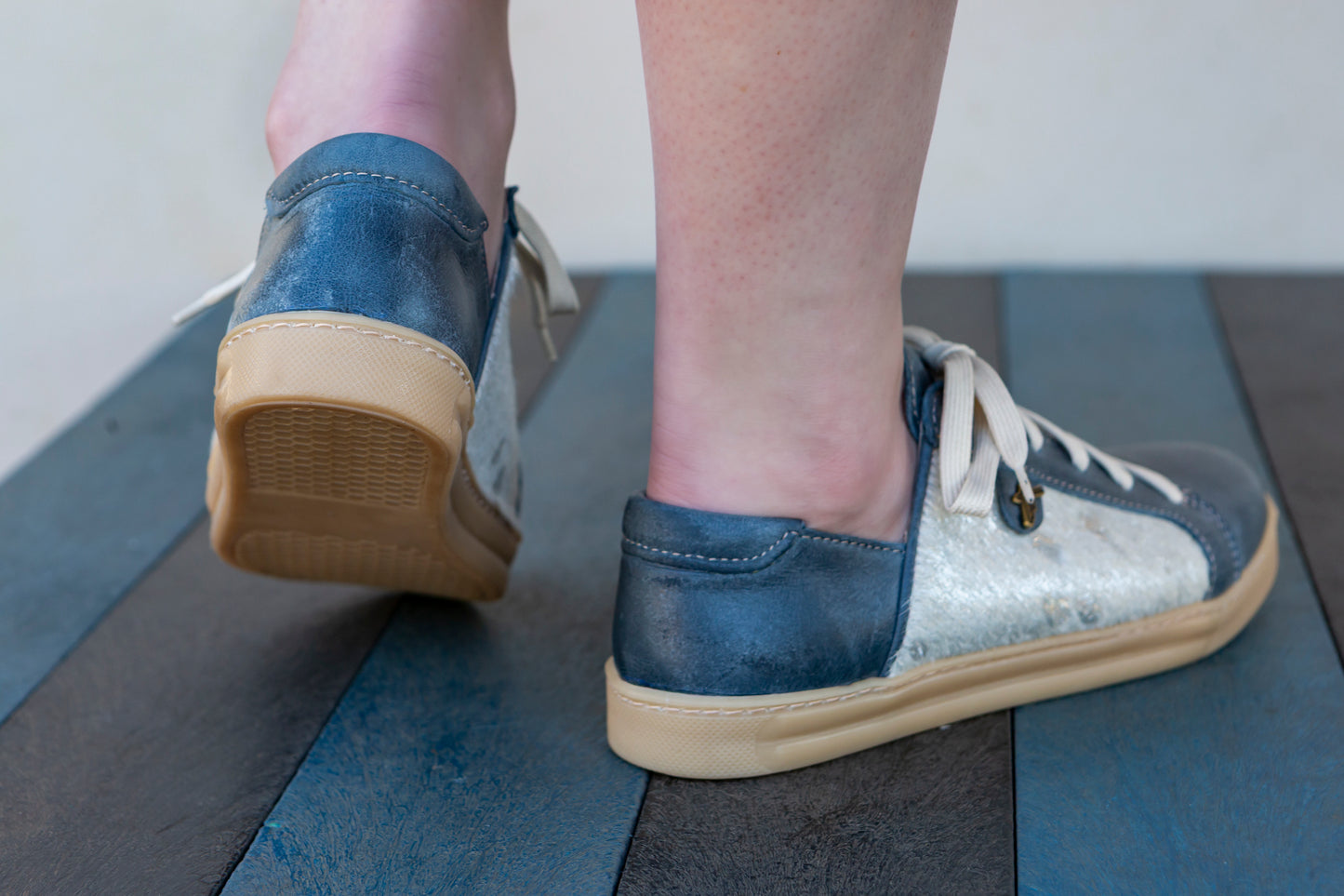 Nienke Sneaker - Denim Shimmer