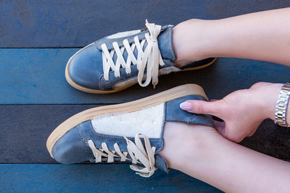Nienke Sneaker - Denim Shimmer