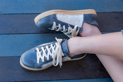 Nienke Sneaker - Denim Shimmer