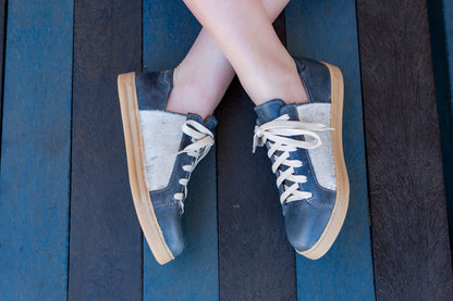 Nienke Sneaker - Denim Shimmer