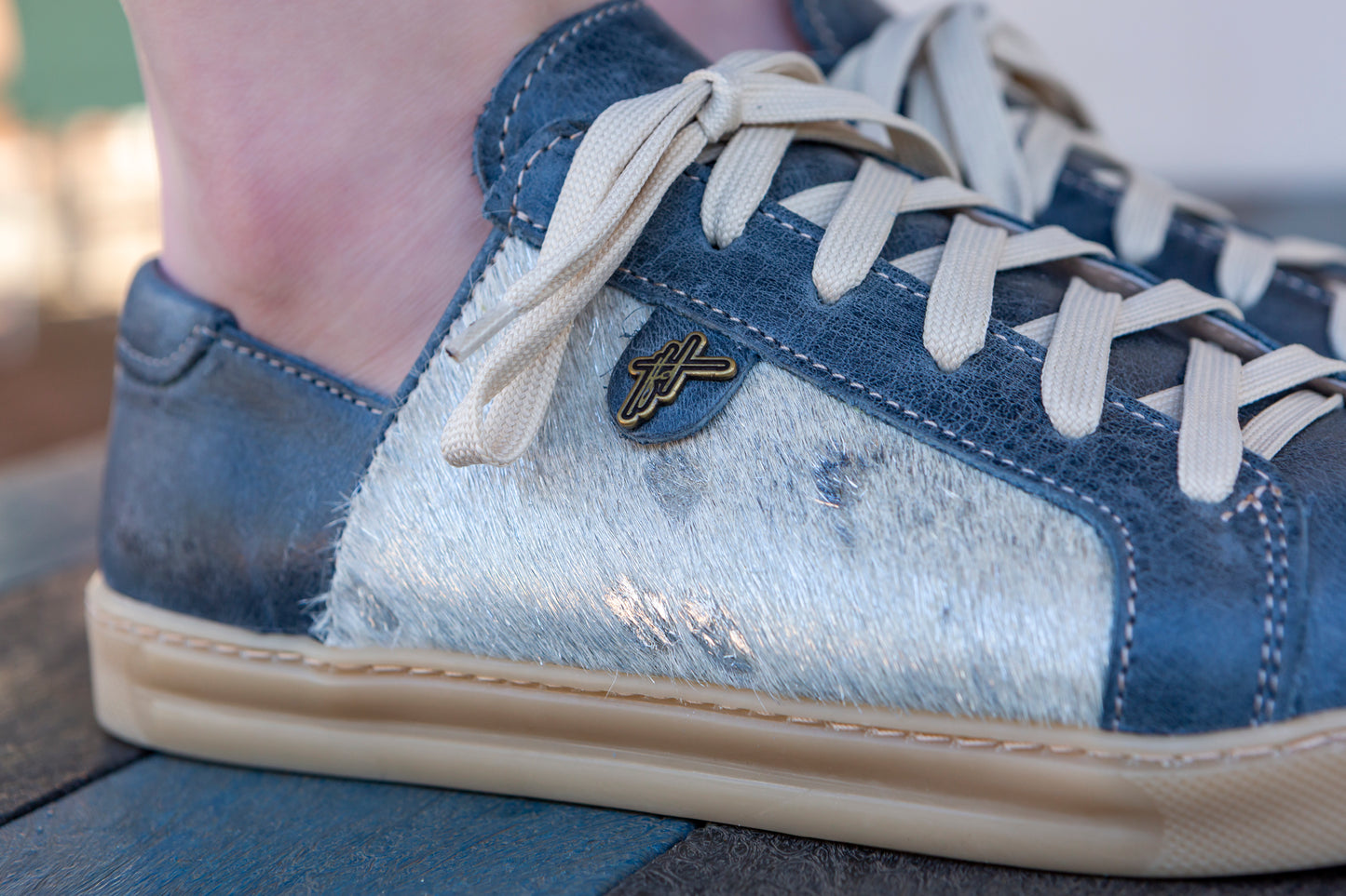 Nienke Sneaker - Denim Shimmer